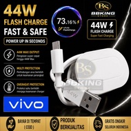 Cable Data Charger Type-C VIVO Y27 Y27s Y35 Y36 V21 V23 V23e V25 V25e Original 44W Flash Charger Fas