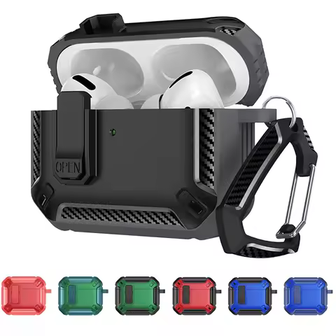 Luxury Switch Earphones Case For Airpods Pro 1 2 Shockproof Protective Cover For Apple Airpods 3th G