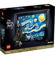 LEGO 21333 Vincent Van Gogh 梵高 星夜&amp; 31208 Great Wave 神奈川沖浪