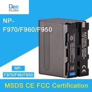 แบตเตอรี่เทียบ Sony NP-F970/NP-F950 6600mAh ใช้สำหรับ Sony F950 F960 F330 F550 F570 F750 F770 MC1500
