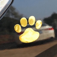Car Decoration 3D Three-Dimensional Creative Car Sticker Dog Paw Cat Paw Bear Paw Foot Decoration St