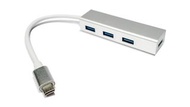 品名: 免驅鋁合金Type-c USB3.0 4埠HUB高速集線器 J-14662