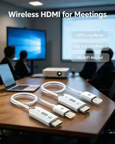 Point to Point 4K Decode HDMI-Compatible Wireless Extender 50M Transmitter Receiver Stable Signal No