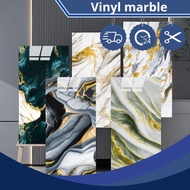 Marble vinyl wall paper 30cm x 60cm Marble granite vinyl
