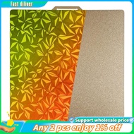 In stock-Double-Sided Smooth Chameleon+Textured Build Plate 257x257mm,Flexible Spring Steel Build Pl