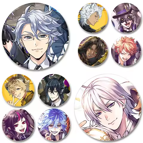 Adventure Game Cosplay Brooch Pins Hanae Natsuki Umehara Yuuichirou Tamaru Atsushi Furuta Kazuki Uch