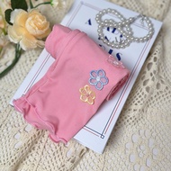 Baby Girls 0-5-9 Age Thin Leggings Ice Silk Pants Nine Point Pants Cropped Trouse Fashion