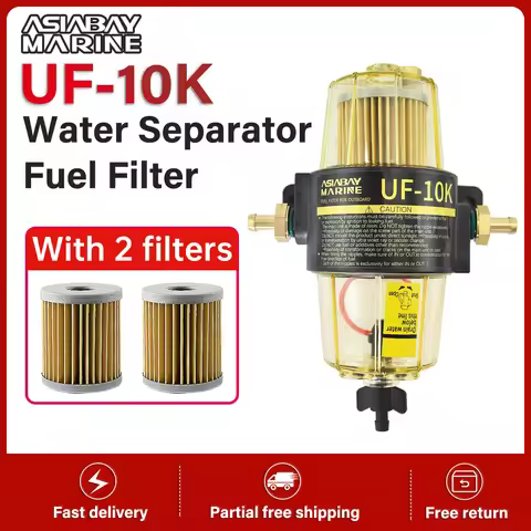UF-10K Fuel Filter Element Water Separator Assembly Elements UF10K Outboard Motor Boat Engine Honda