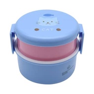 Kris Bento Lunch Box with Bag - biru