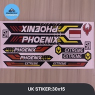 Stiker Stripping Sepeda BMX Phoenix