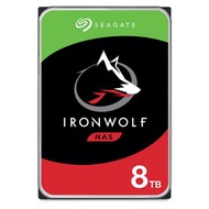 Seagate 希捷 【IronWolf那嘶狼】3.5吋 8TB 256M 5400R 3年保 NAS碟 (ST8000VN002)