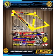 STICKER LIS STICKER STRIPING STICKER FOR UNIVERSAL BIKE MOTIF VARIATIONS STICKER BIKE ADVENTURE UNIV