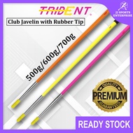 Trident Club Javelin with Rubber Tip Lontar Rejam Lembing Sukan (500g / 600g / 700g)