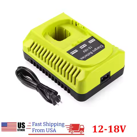3A Fast Charger for Ryobi 12V-18V ONE Plus P117 P118 P119 P107 P108 PBP006 Ni-Cd Lithium Ni-MH Ni-ca