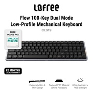 Lofree OE919 Flow 100-Key Dual Mode Low-Profile Mechanical Keyboard