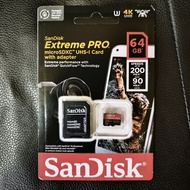 Sandisk Sd Card 64GB (Extreme Pro)