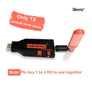 เครื่องขยาย HDMI ไร้สาย 150m เครื่องรับส่งสัญญาณวิดีโอ 1TX 2RX 3RX 4RX สำหรับ PC แล็ปท็อปไปยังโปรเจค
