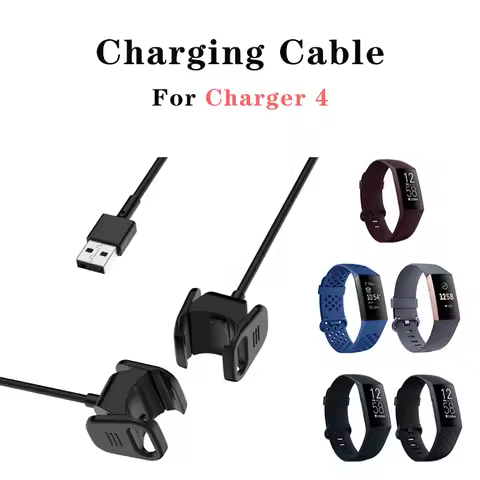 Charger for Fitbit Charge 4 Smart Watch Replacemnet Charging Cable