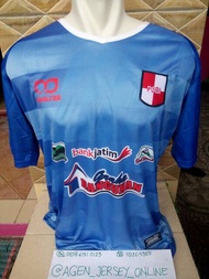 PSBI Blitar Away Jersey ORIGINAL 2017 Liga 3 Authentic Retro Printingbiru