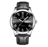 TRILLION ID Jam Tangan Casual Tali Kulit Pria JP33 -Jam Tangan Pria Tahan Air -Arloji Pria Bisnis Im