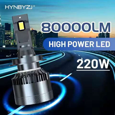 HYNBYZJ H4 H7 LED 80000LM CSP Car Headlight H1 H8 H9 H11 LED Bulb Hb3 Hb4 9005 9006 9012 HIR2 Auto F