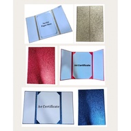 SG Stock-Certificate Holder | Signing Ceremony Folder | Signing Folder | ROM Ceremony | A4 Folder | 