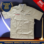KEMEJA Pertamina Enduro K1 Beige Shirt