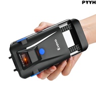 [Hot][Hot]Eyoyo 2D Phone Back Clip Bluetooth Barcode Scanner Portable Barcode Reader Data Matrix Cod