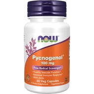 NOW Foods Supplements, Pycnogenol 100 mg (a Unique Combination of Proanthocyanidins from French Mari