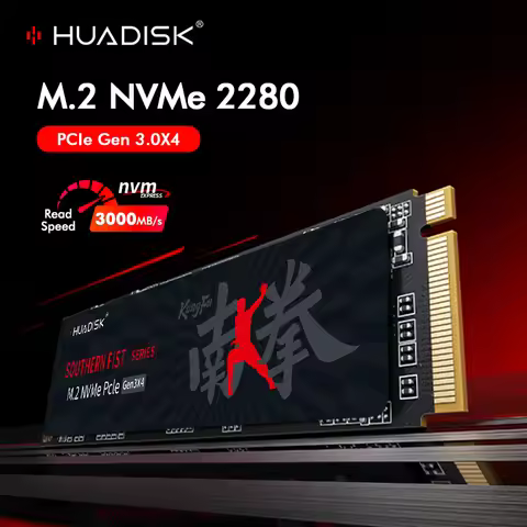 HUADISK M.2 NVMe PCIe SSD 128GB 256GB 512GB 1TB Internal Solid State Drive HHD 2280 SSD for HP DELL 