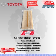 Air Filter 17801-0Y040 Toyota Vios/Avanza/Rush/Mirage
