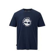 Timberland Mens SHORT SLEEVE LOGO GRAPHIC TEE WITH REFIBRA™ TECHNOLOGY เสื้อยืด (TBLMA6QWK)