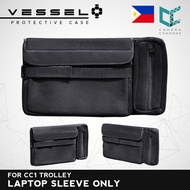 VESSEL Laptop Cover Sleeve for CC1 Trolley Hard Case (Black)  Laptop Sleeve Only