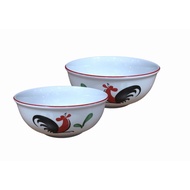 7in LARGE FLOWER CHICKEN BOWL
