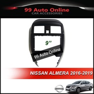 Android Player Casing 9" Nissan Almera 2016-2019
