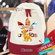 Adidas Tiger Theme Boys School Backpack (FREE Name)