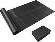 Foldable Exercise Equipment Mat to Protect Floor, Walking Pad Mat Under The Treadmill &amp; Bike Trainer for Stationary Exercise Equipment, Home Gym Mat