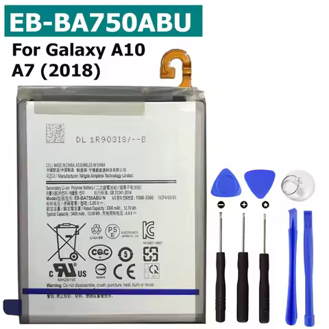 3300mAh Battery EB-BA750ABU For Samsung Galaxy A10 / A7 (2018) A750 SM-A750F/DS SM-A750FN/DS A750F A