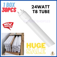 30pcs 24w 4ft LED Tube T8 1800LM Daylight / 6500k T8 Led Tube Light Wholesale Price led t8 tube ligh
