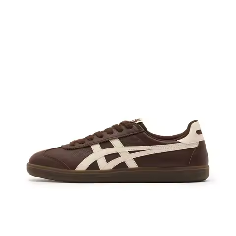 Onitsuka Tiger Tokuten Textile, Cow Leather Low top Casual Shoes Unisex Brown 1183B938-201