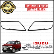 Isuzu Crosswind 2012-2015 Headlight  Cover Matte Black
