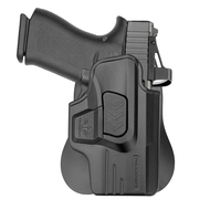 Glock 43 Holster OWB Paddle Holsters for Glock 43 / Glock 43X, Outside Waistband Open Carry Polymer