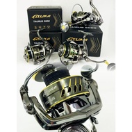 ASUKA TAURUS #16KG DRAG (FREE TALI BENANG/HOOK/SNAP) METAL BODY SPINNING LFISHING REEL MESIN PANCING