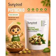 Sunfood Super Foods Raw Organic Pistachios 100g – Nutrition-Rich Superfood | High Protein