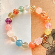 天然白水晶 海藍寶 檸檬黃水晶 太陽石 粉晶方糖 黑錦超七發晶