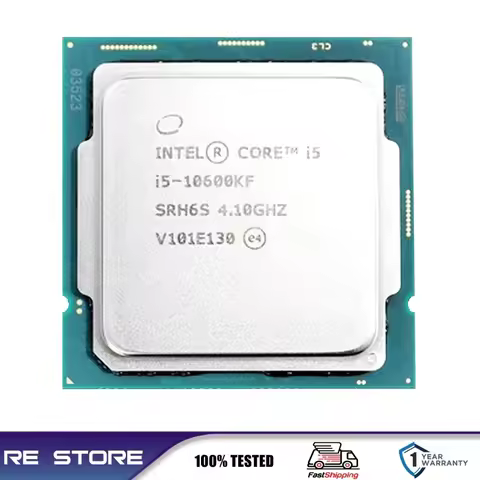 Intel Core CPU i5 10600KF LGA 1200 Processor 4.1GHz Six-Core Twelve-Thread