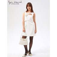Lyn around-Cutout Short Dress With Rose Decoration Rodeo Collection (A26CGWA110)