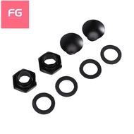 Rear Windshield Glass Strut Hardware Kit Fit for   92-95 Hatchback EG6  Black