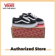 「Authentic Store」Vans Old Skool รองเท้าผ้าใบวิ่งผู้หญิงและผู้ชาย สินค้าทางร้านถ่ายรูปจากสินค้าจริงค่ะมีของพร้อมส่งรองเท้ากีฬา-5 Year Warranty