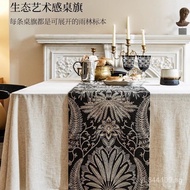 Guo Zai Jia Zhonglu Crayon Cover Cloth Retro French Style[Coffee Table Cloth Table Runner]Table Clot